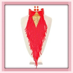 🪴Necklace Earrings Set